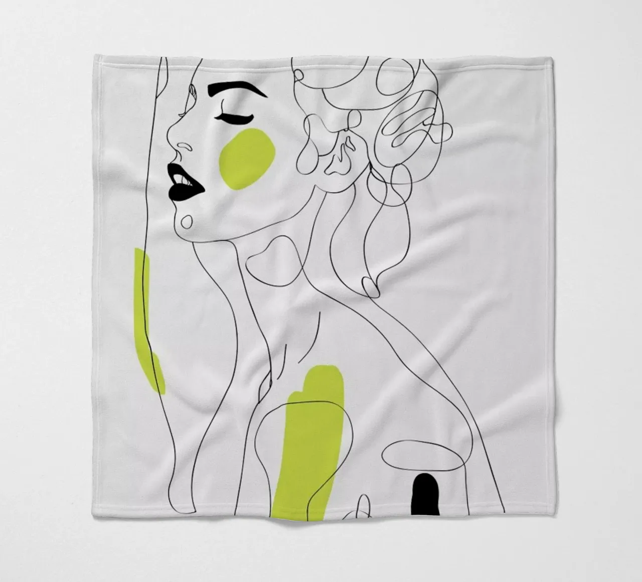 One Line Girl Part 2 coperta in pile da Nettsch