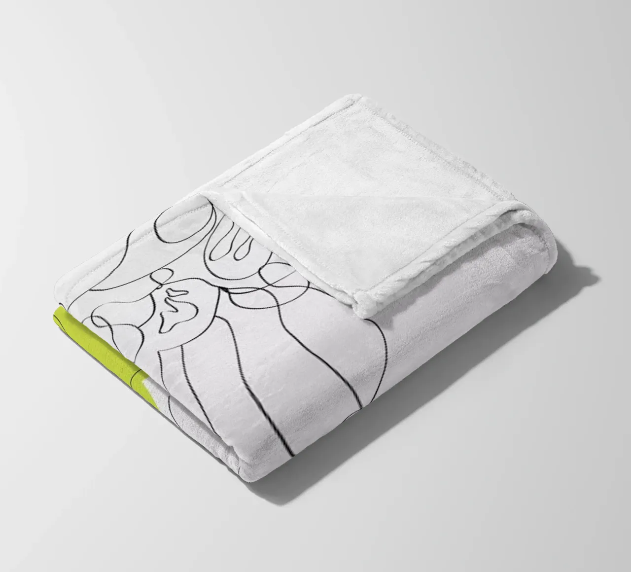 One Line Girl Part 2 coperta in pile da Nettsch