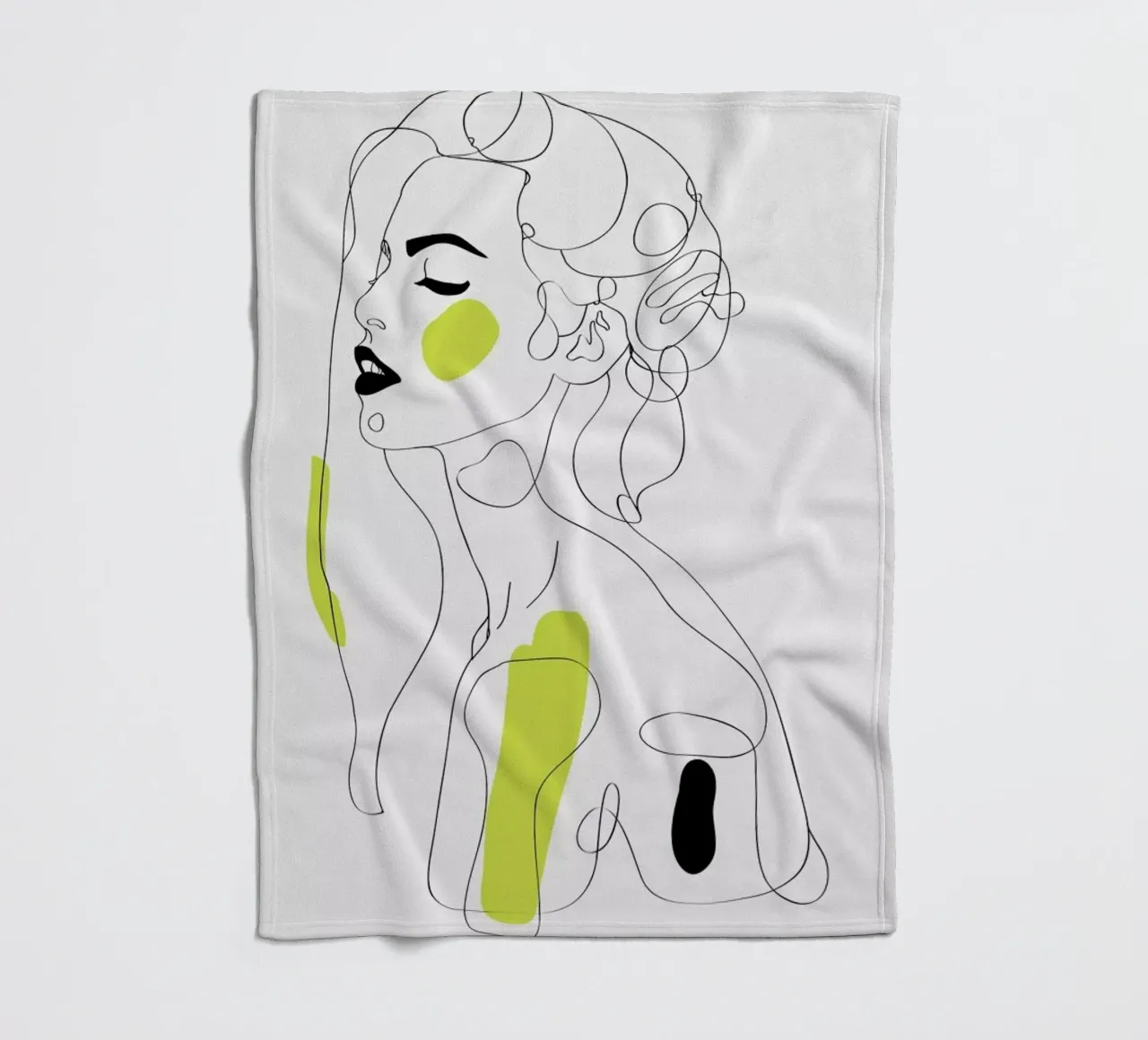 One Line Girl Part 2 coperta in pile da Nettsch