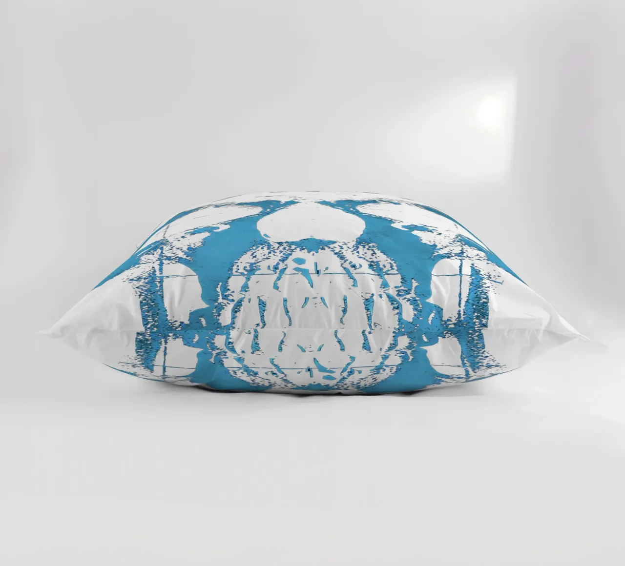 Teschio blu cuscino da Musc-Fav