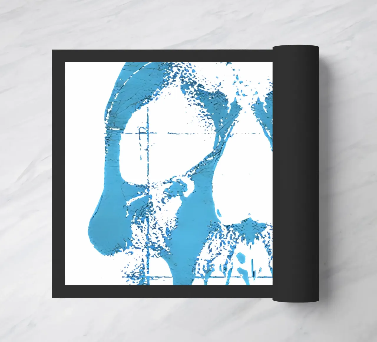 Teschio blu zerbino da Musc-Fav