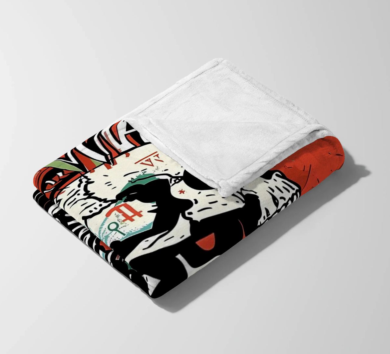 Cranio appuntito coperta in pile da Caeson