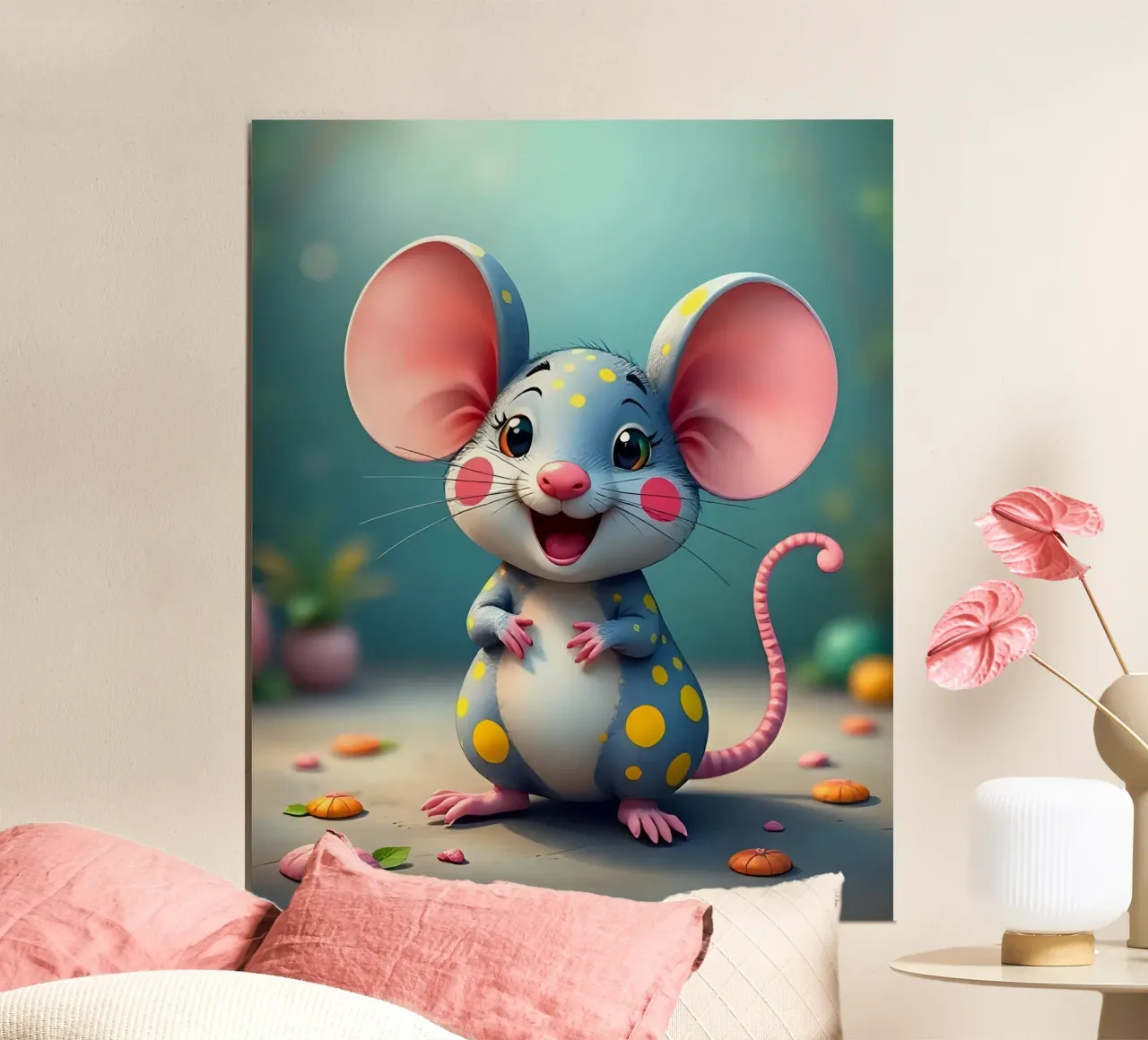 Topo_4 poster da Tierisch bunt by LK