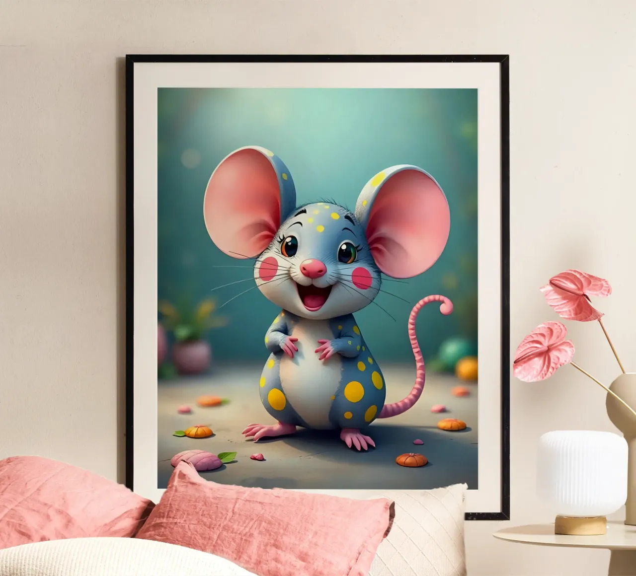 Topo_4 poster da Tierisch bunt by LK