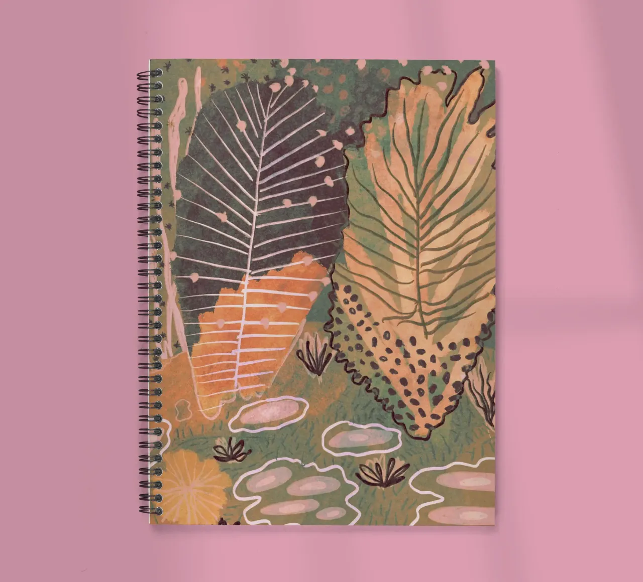 Magic Forest spiral notebook by Alisa Galitsyna