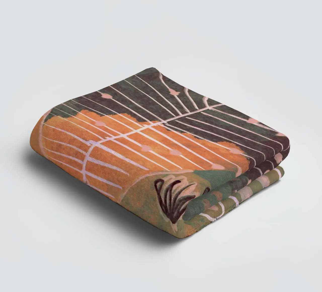 Magic Forest towel by Alisa Galitsyna