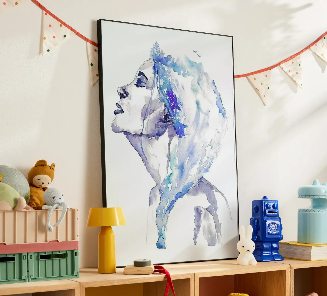 Blues alluminio dibond da Larissa van der Laan