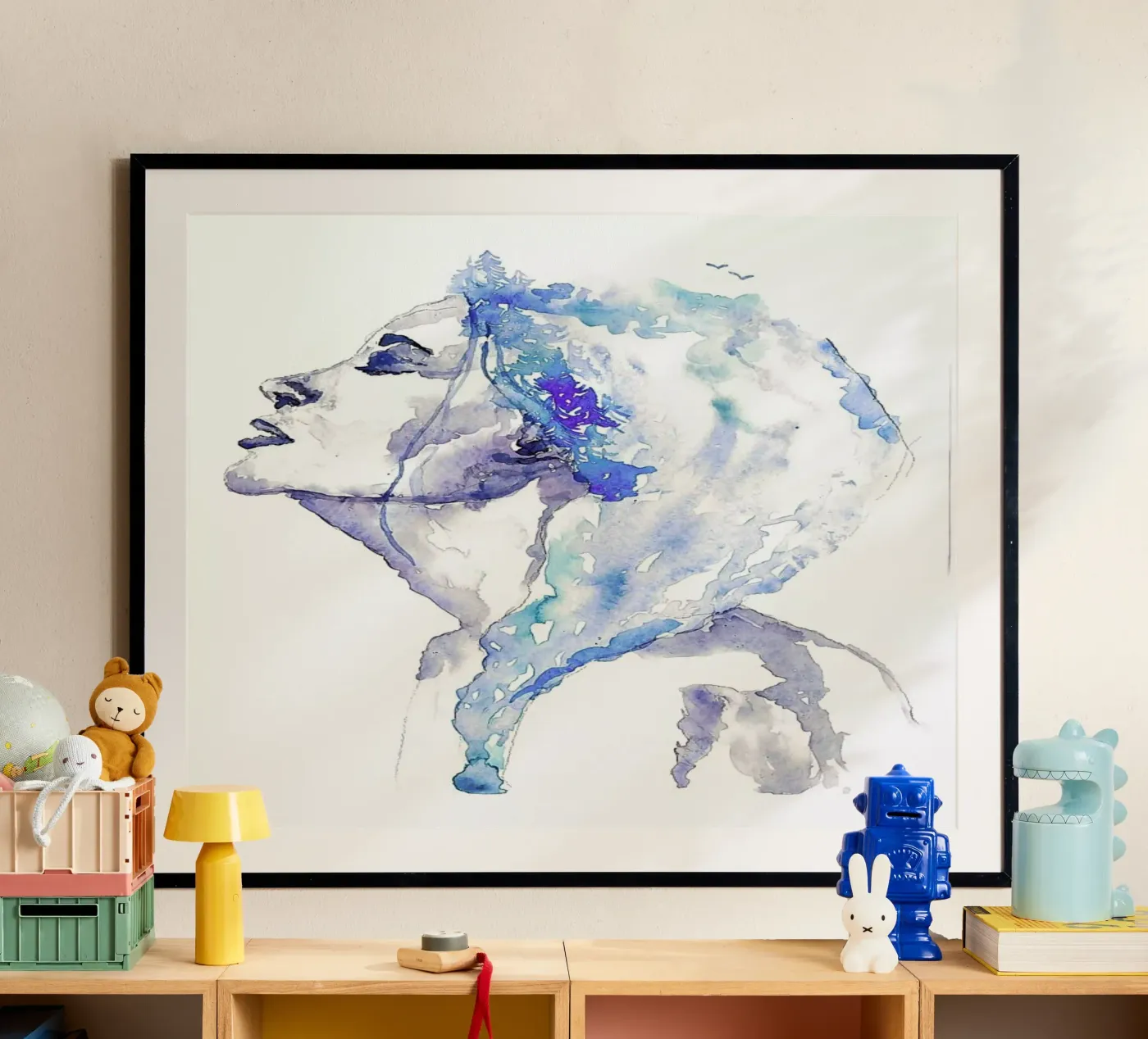 Blues poster da Larissa van der Laan