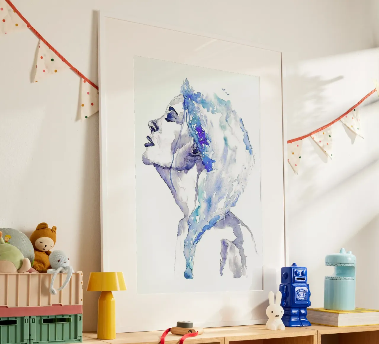 Blues poster da Larissa van der Laan