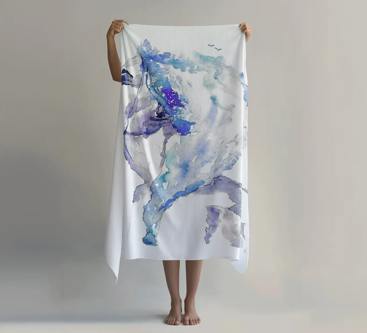 Blues telo mare da Larissa van der Laan