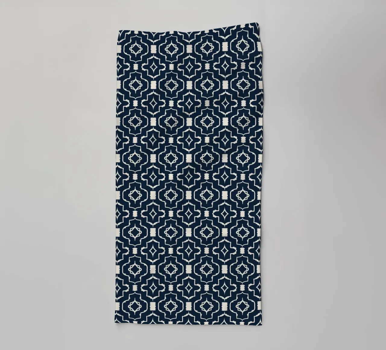 Retro seamless boho pattern towel by Little Dean
