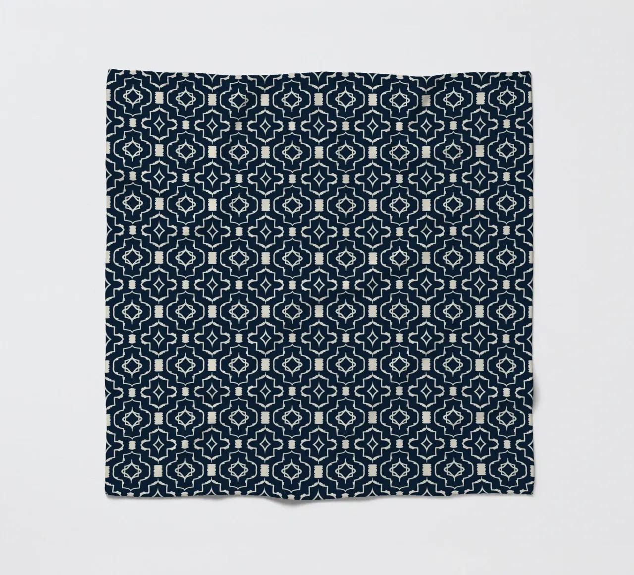Modello boho retrò senza cuciture coperta in pile da Little Dean