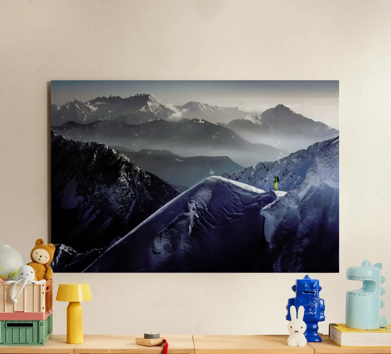 Silent Moments Before Descent - Sandi Bertoncelj pannello forex da Pictufy