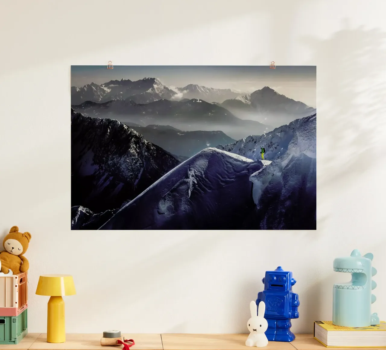 Silent Moments Before Descent - Sandi Bertoncelj poster da Pictufy