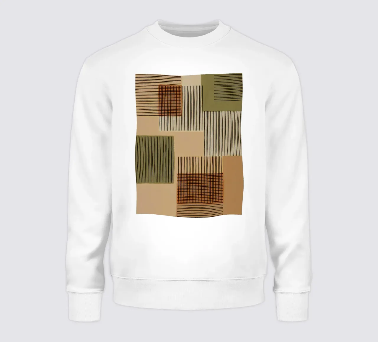 Geo Patchwork #1 felpa da Alisa Galitsyna