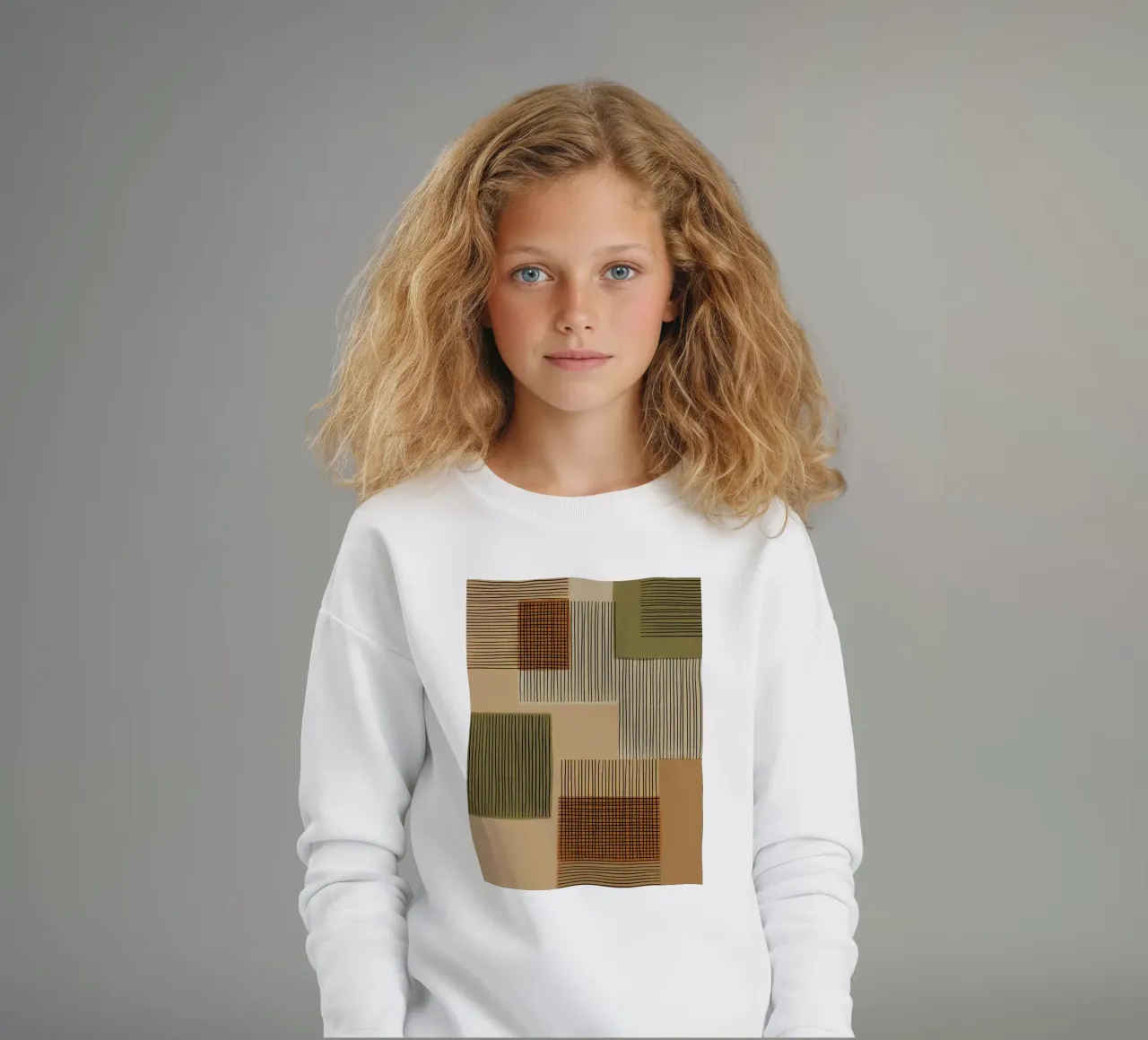 Geo Patchwork #1 felpa bambino da Alisa Galitsyna