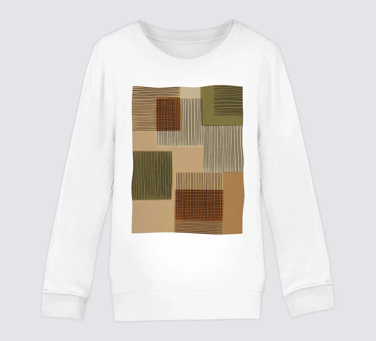 Geo Patchwork #1 felpa bambino da Alisa Galitsyna