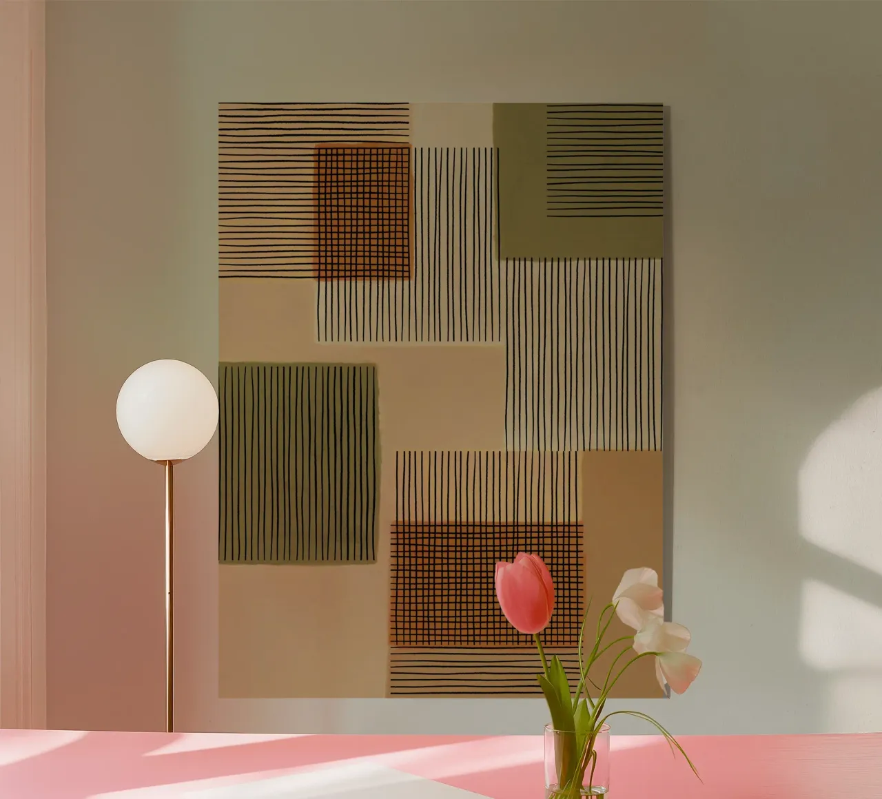 Geo Patchwork #1 plexiglass da Alisa Galitsyna