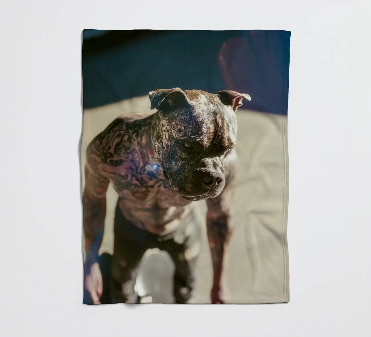 Bronx fleecedeken van Affiches Chien Originales – Dogland