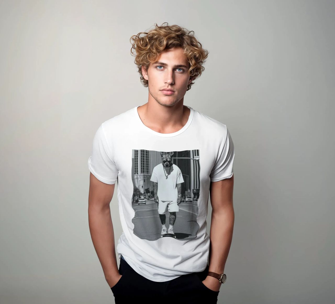 Knox t-shirt da Affiches Chien Originales – Dogland