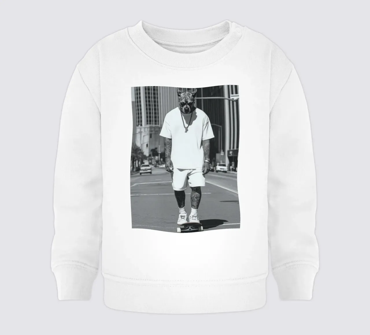 Knox baby sweatshirt by Affiches Chien Originales – Dogland