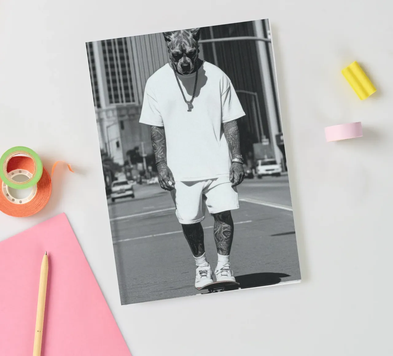 Knox notebook by Affiches Chien Originales – Dogland