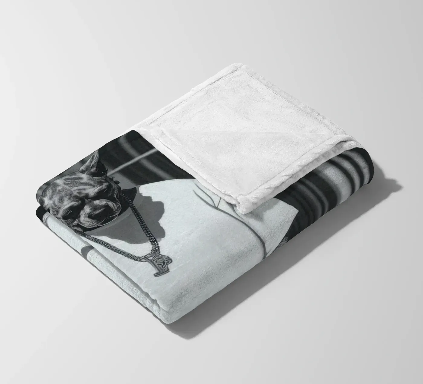 Knox Fleecedecke von Affiches Chien Originales – Dogland