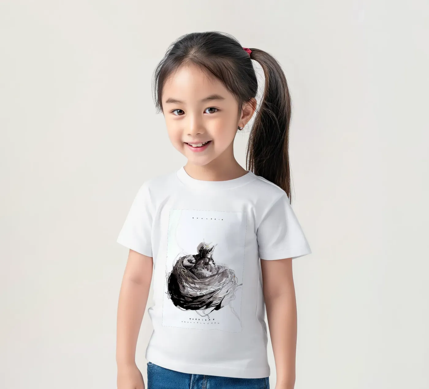 Nest t-shirt bambini da Mala Alani