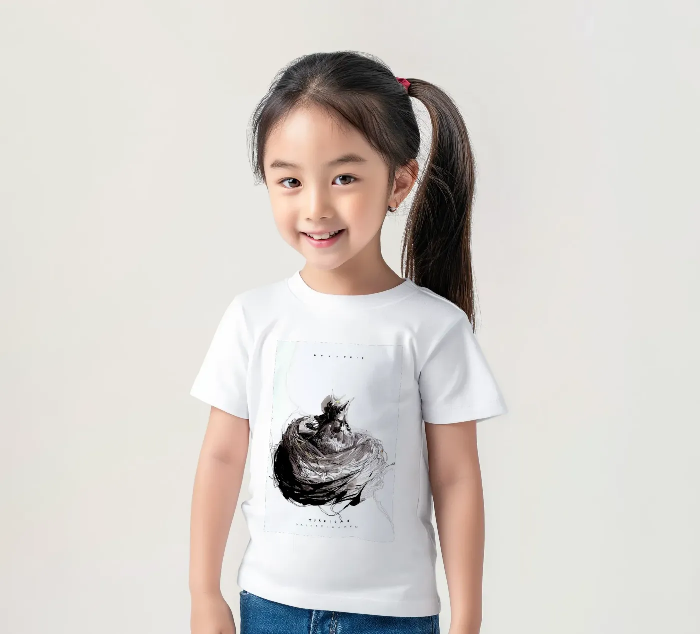 Nest t-shirt bambini da Mala Alani