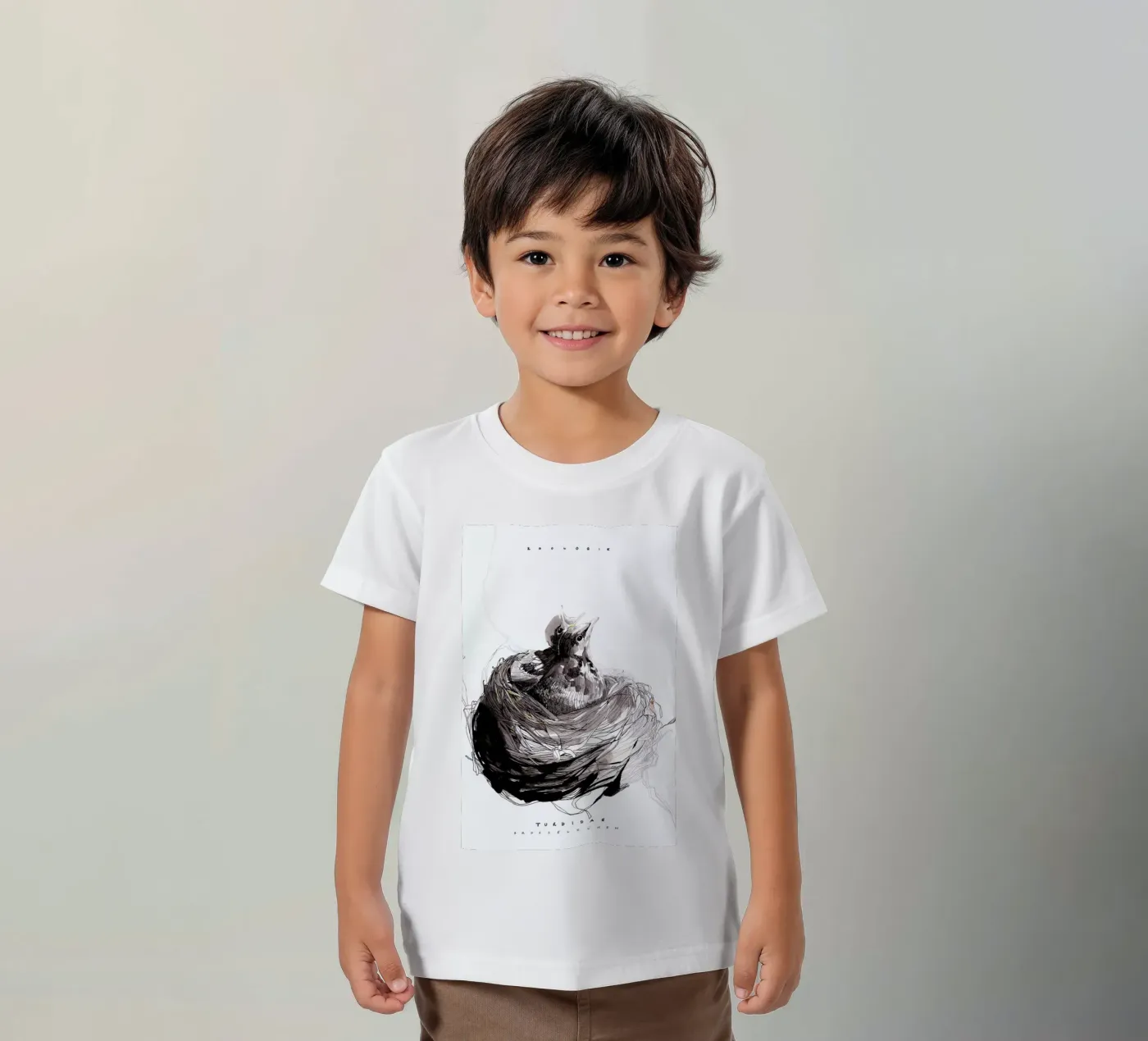 Nest t-shirt bambini da Mala Alani
