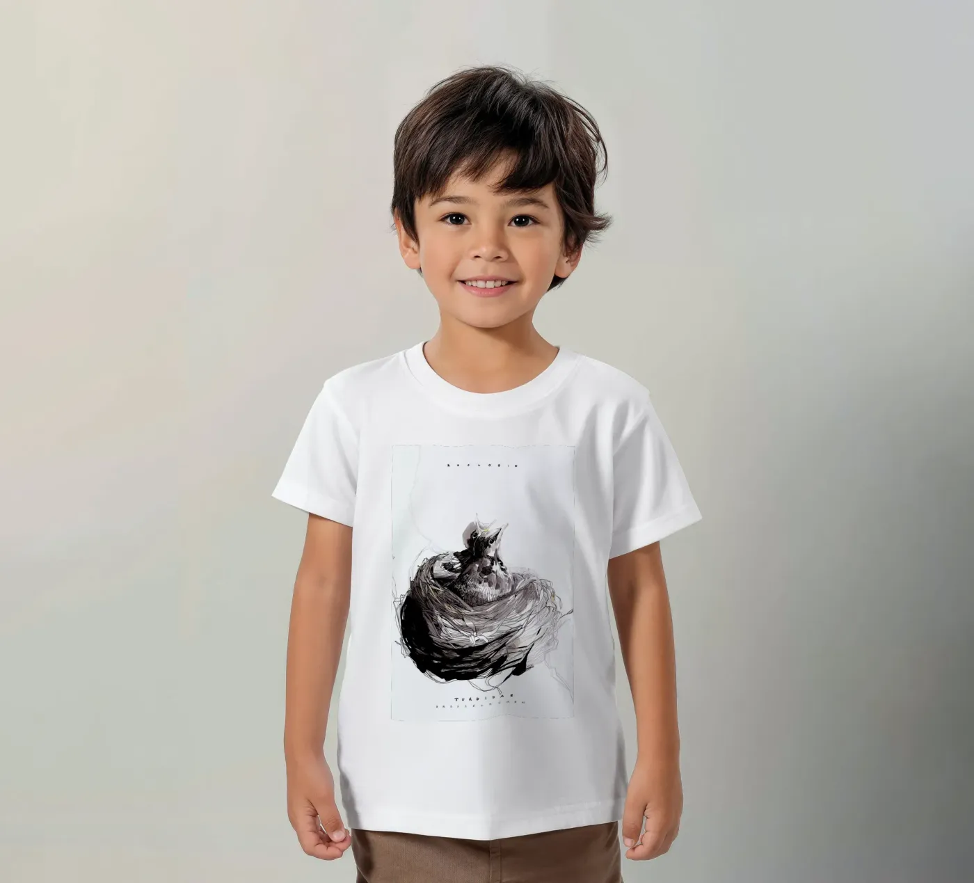 Nest t-shirt bambini da Mala Alani