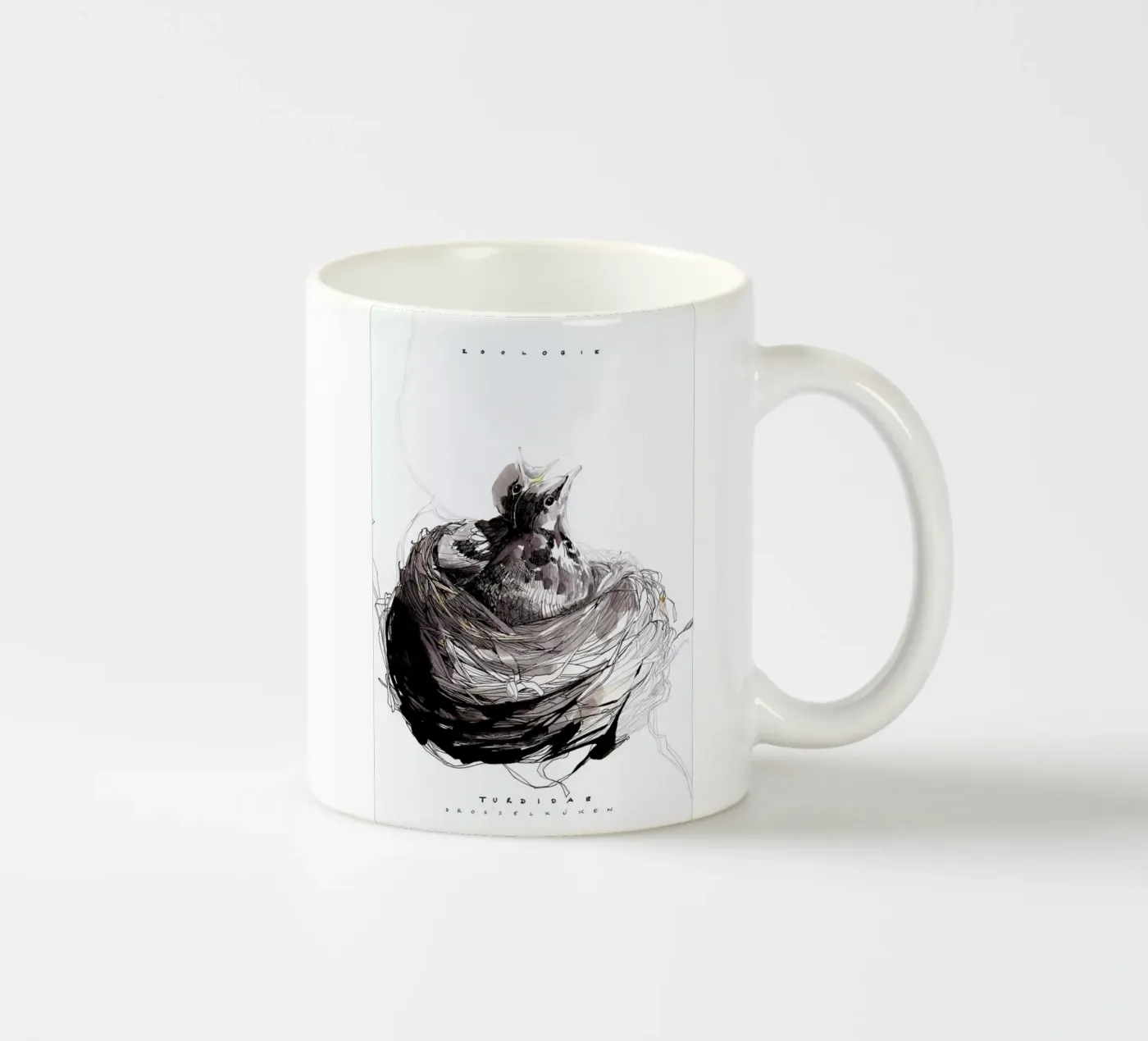 Nest ceramic mug by Mala Alani