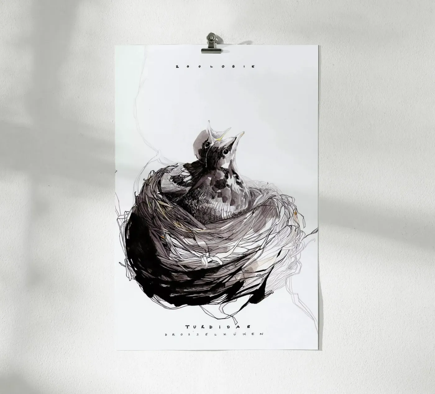 Nest poster van Mala Alani