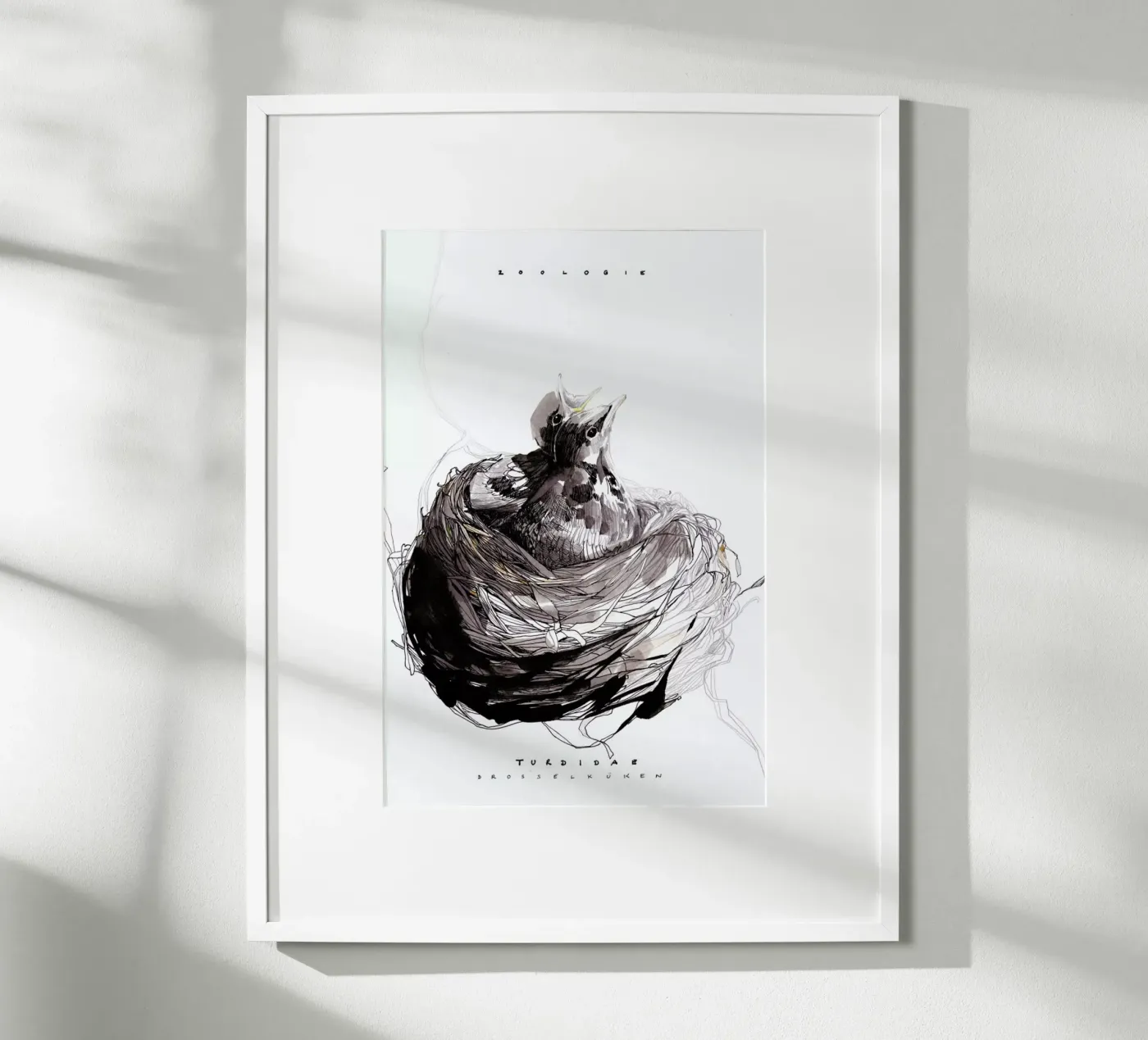 Nest poster van Mala Alani