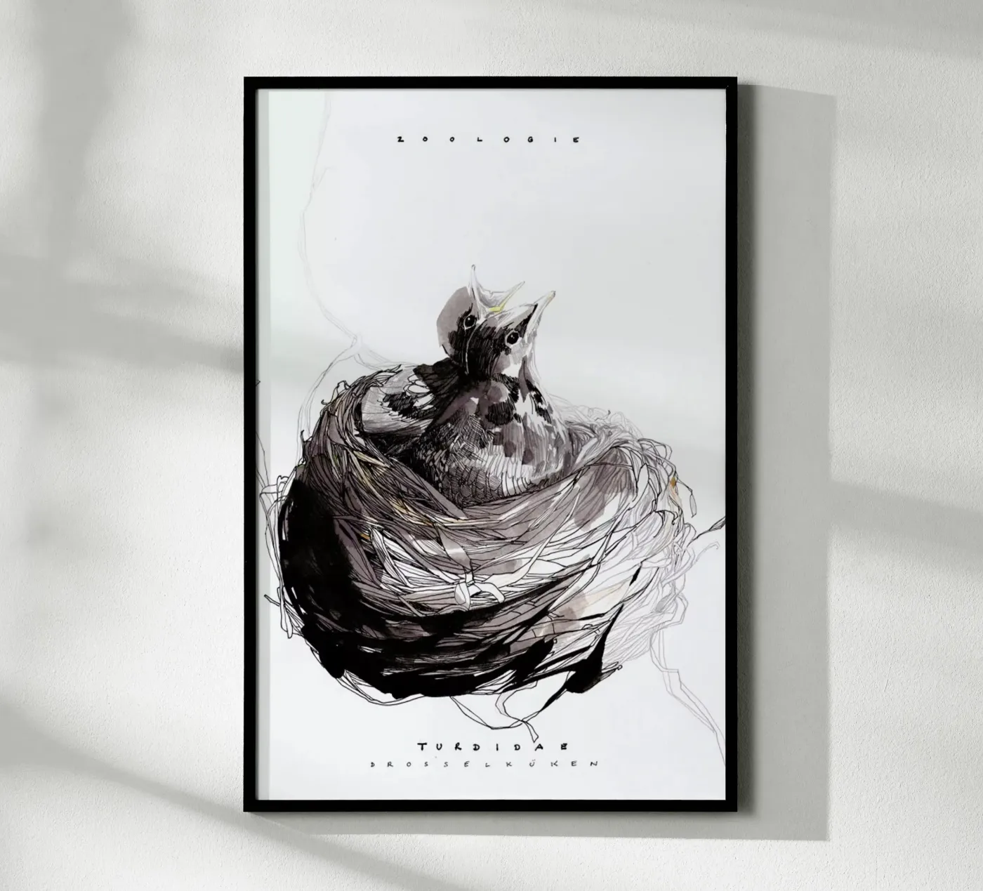 Nest poster van Mala Alani