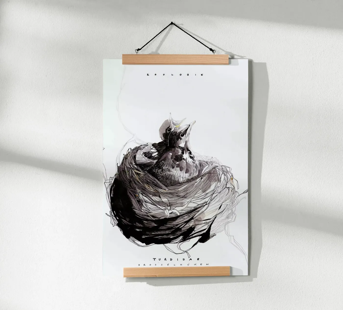 Nest poster van Mala Alani