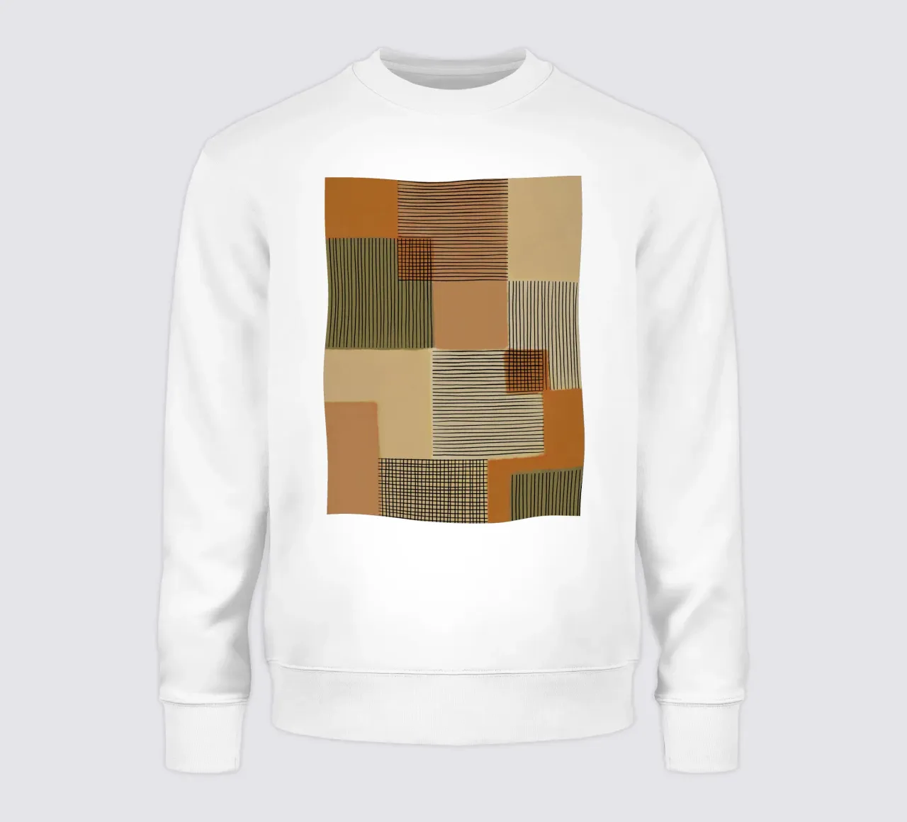 Geo Patchwork #4 felpa da Alisa Galitsyna