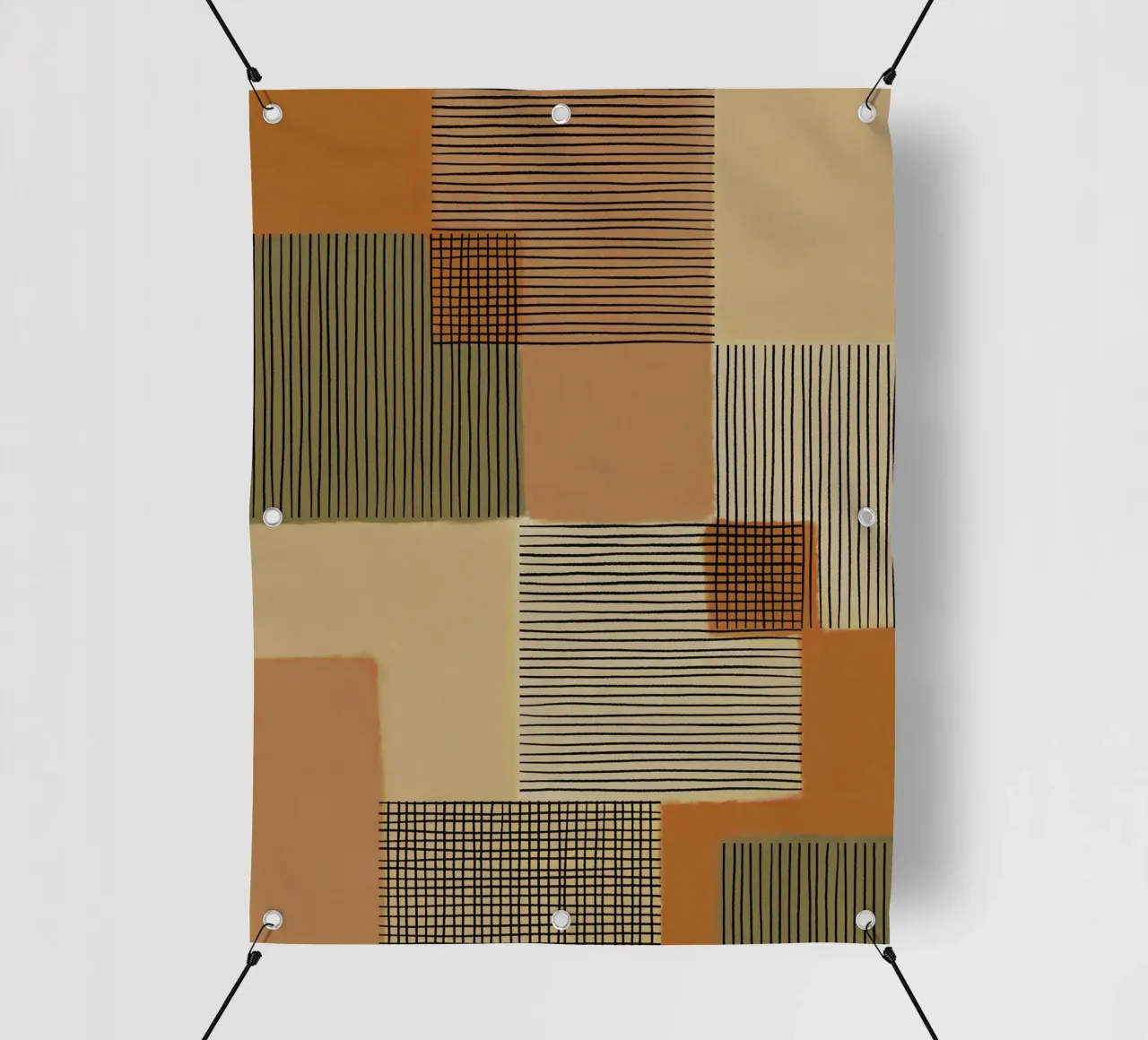 Geo Patchwork #4 telo in pvc da Alisa Galitsyna