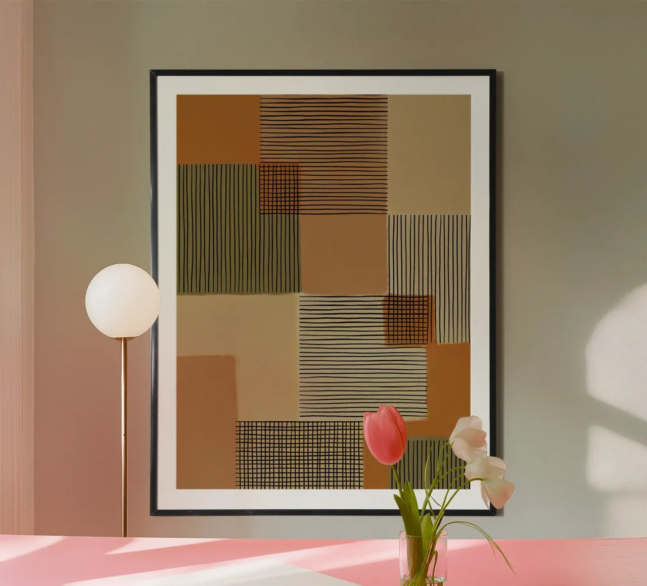 Geo Patchwork #4 carta hahnemühle da Alisa Galitsyna