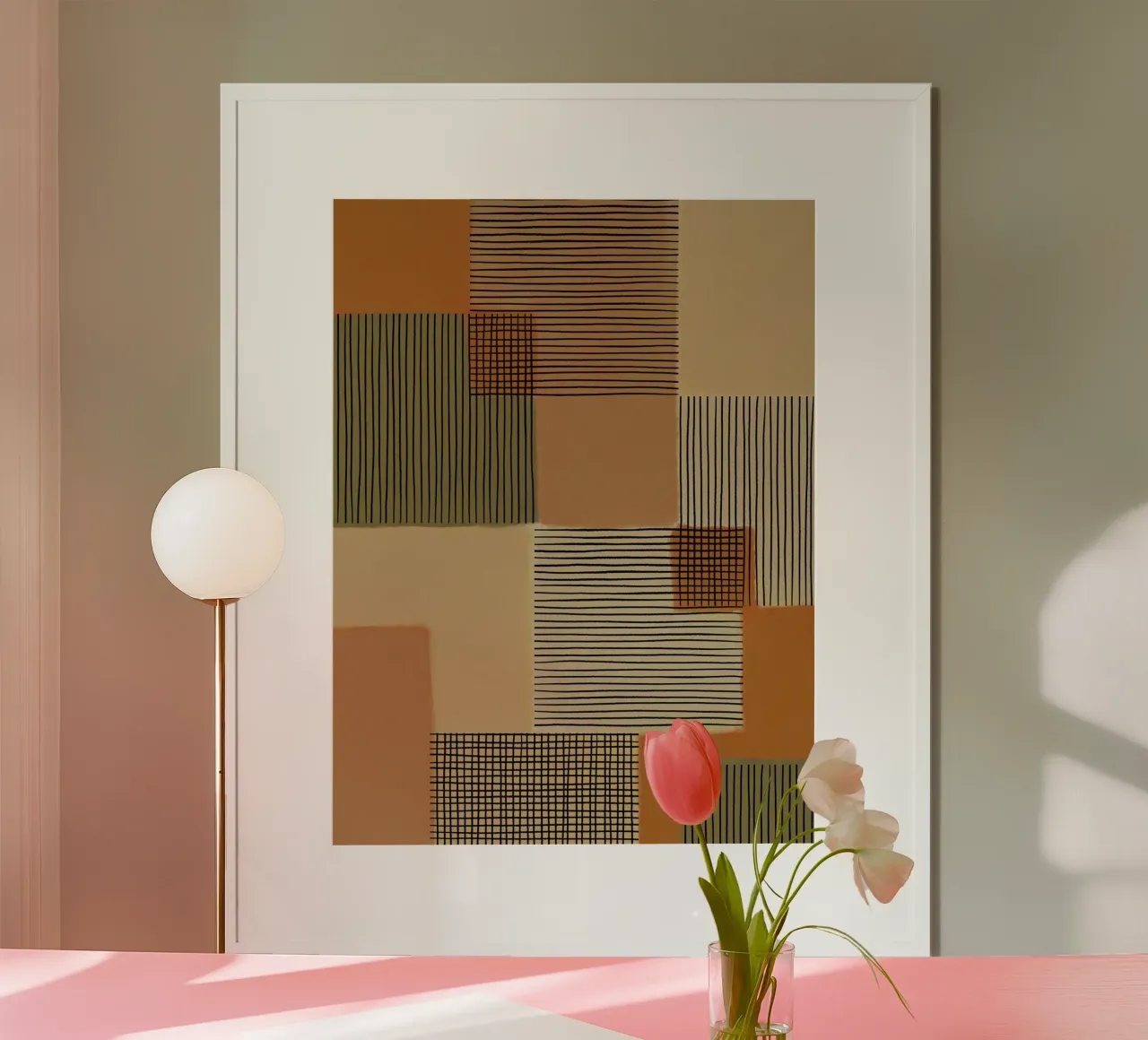 Geo Patchwork #4 carta hahnemühle da Alisa Galitsyna