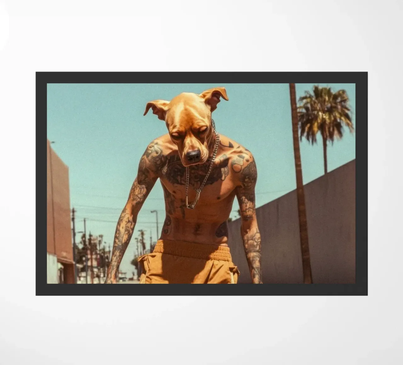 Diego deurmat van Affiches Chien Originales – Dogland