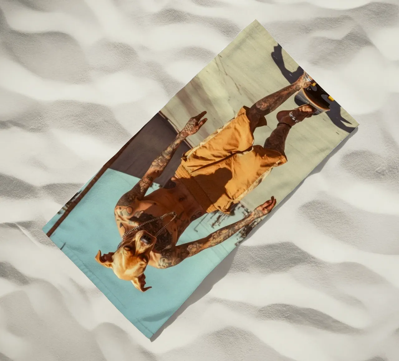 Diego telo mare da Affiches Chien Originales – Dogland