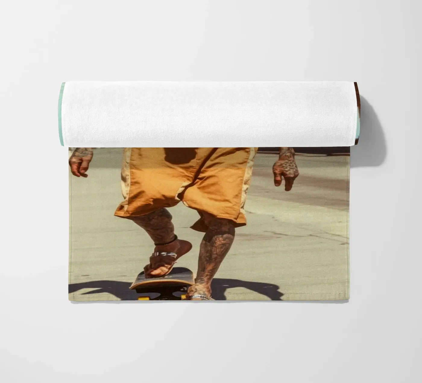 Diego beach towel by Affiches Chien Originales – Dogland