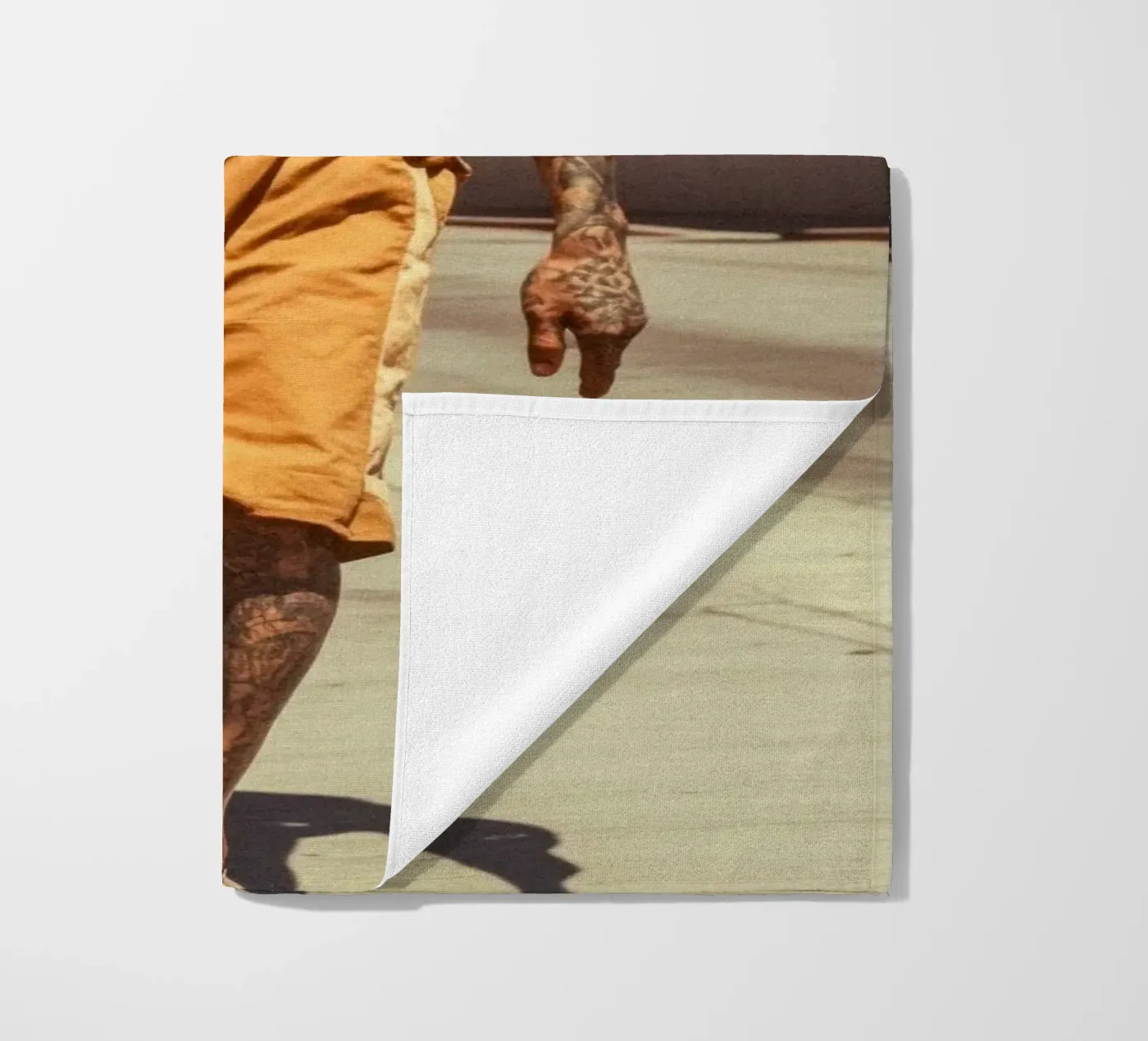 Diego beach towel by Affiches Chien Originales – Dogland