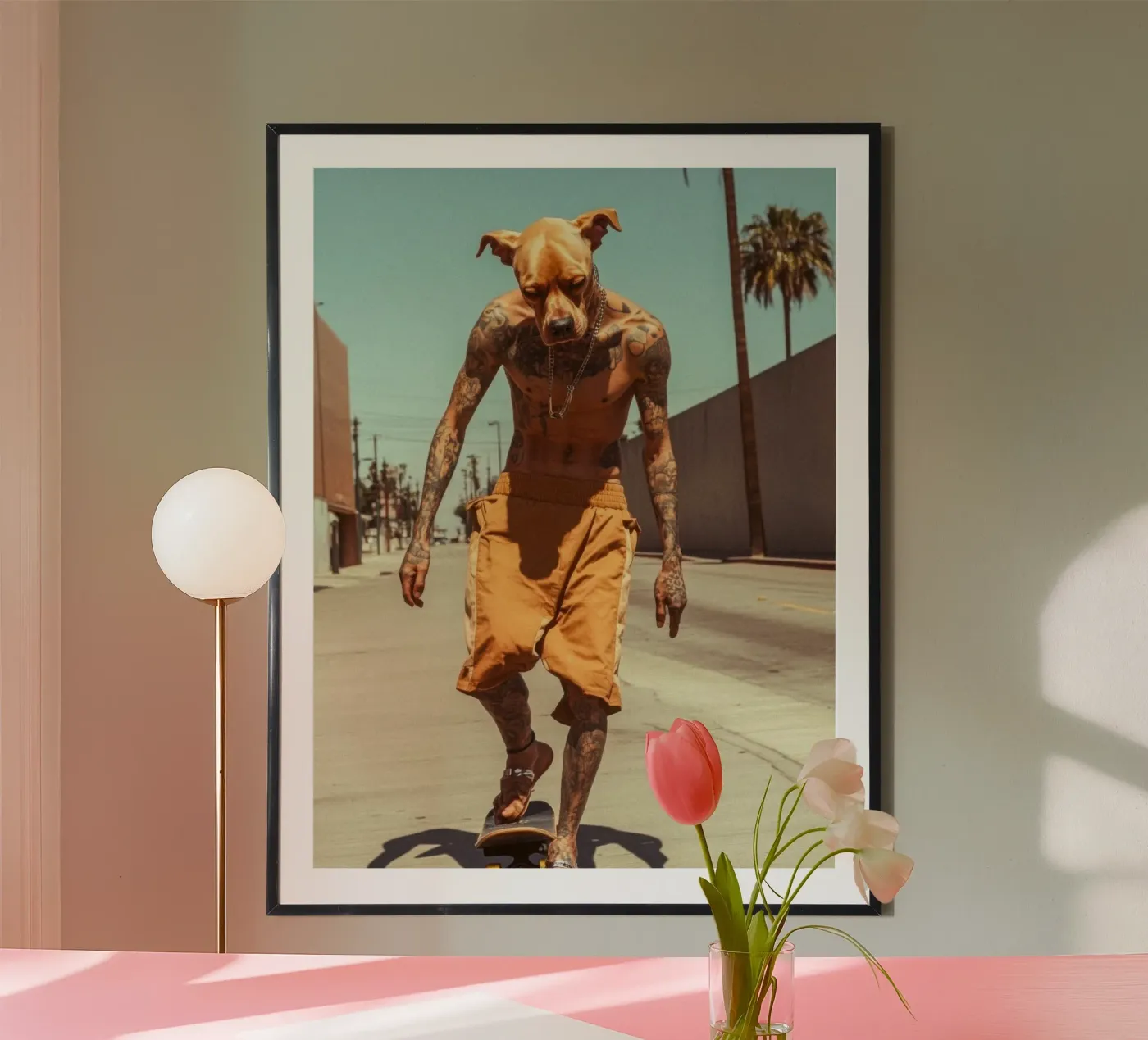 Diego Poster von Affiches Chien Originales – Dogland