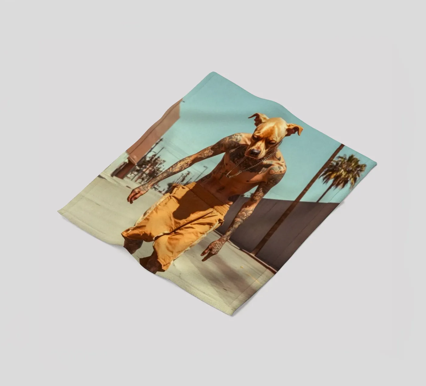 Diego Fleecedecke von Affiches Chien Originales – Dogland