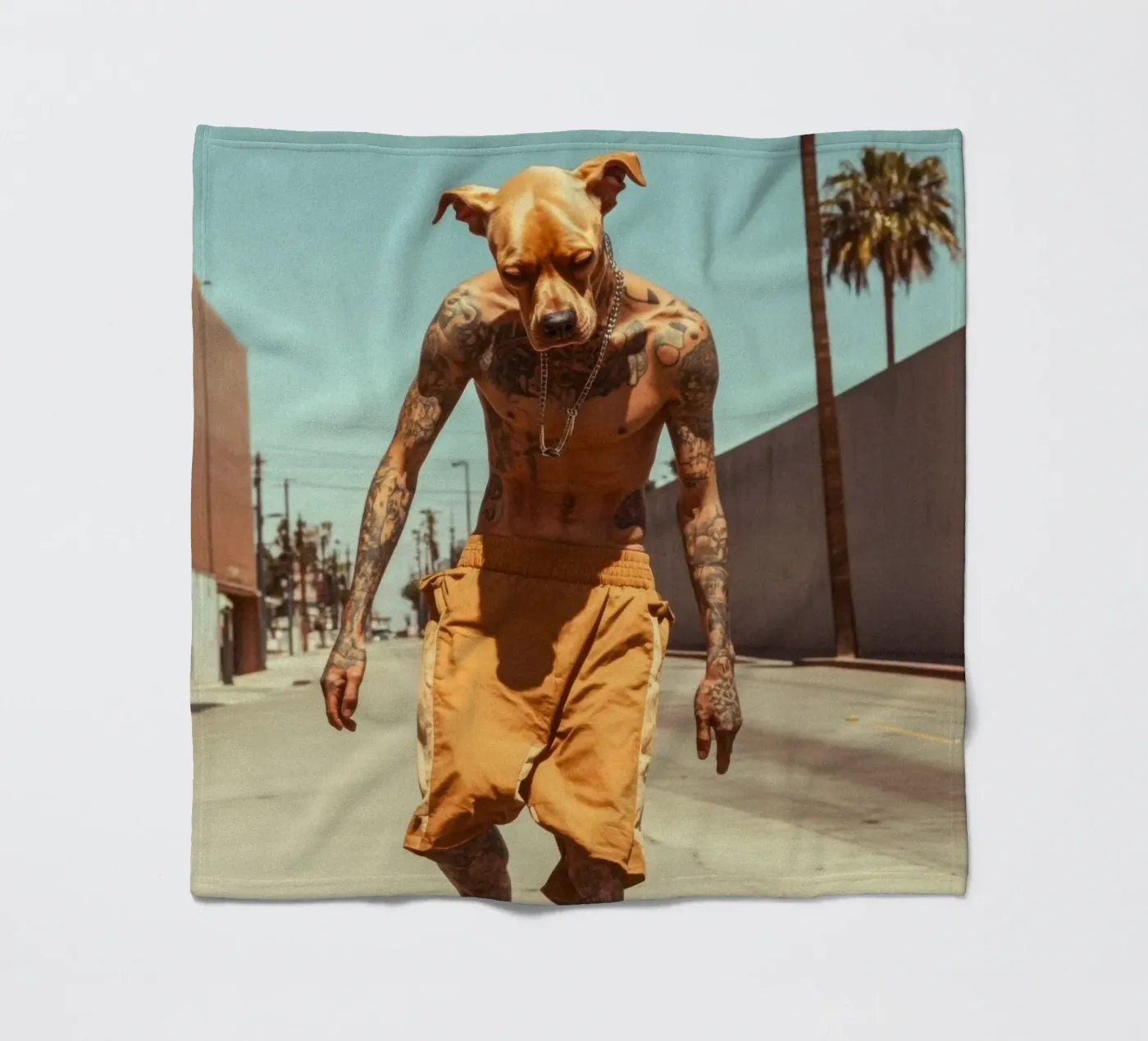 Diego Fleecedecke von Affiches Chien Originales – Dogland