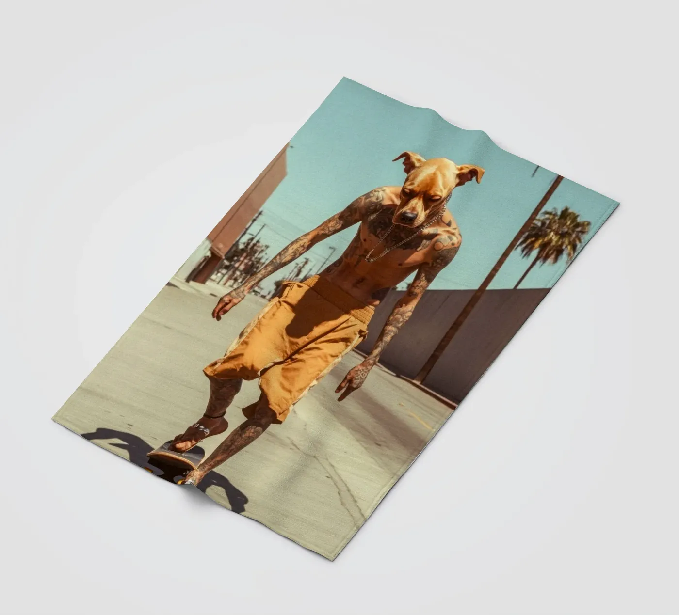 Diego Fleecedecke von Affiches Chien Originales – Dogland