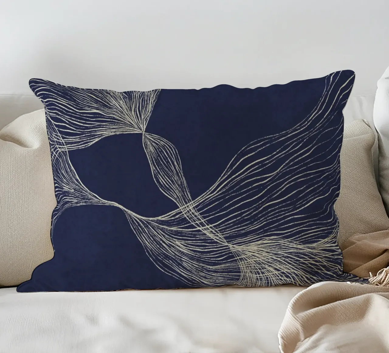 Interazione #1 cuscino da Alisa Galitsyna