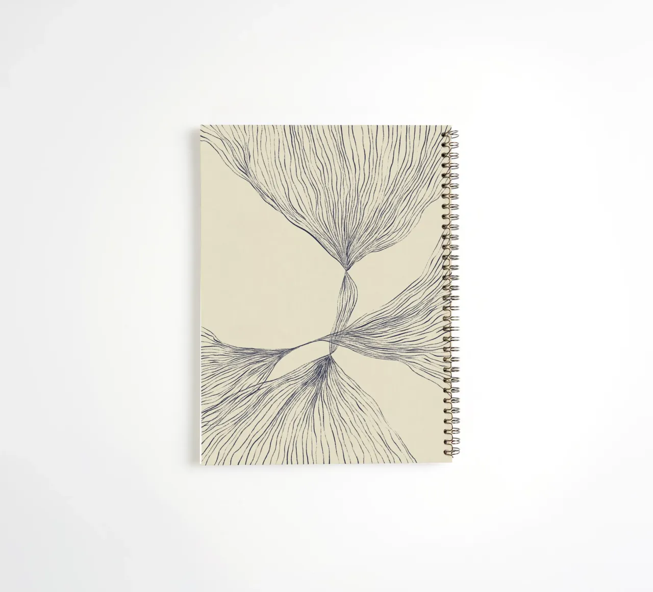 Interaction #2 spiral notebook by Alisa Galitsyna
